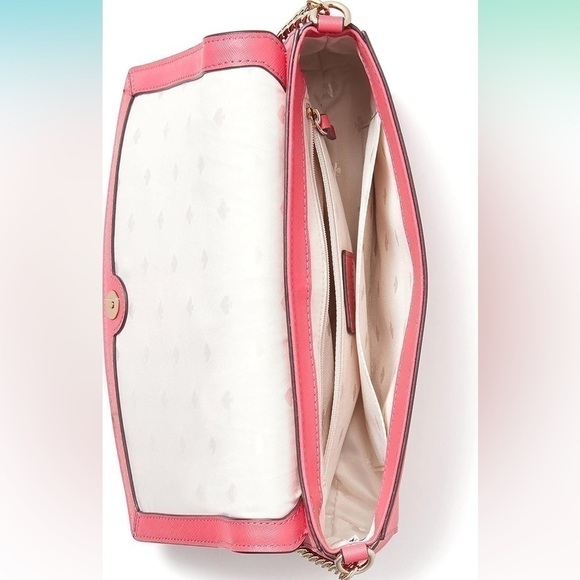 KATE SPADE Pink Greer convertible crossbody/shoulder bag NWT Barbie Cote perfect - Picture 10 of 14